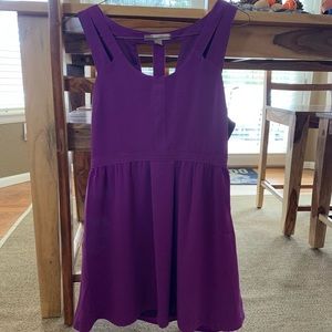 Purple sun dress